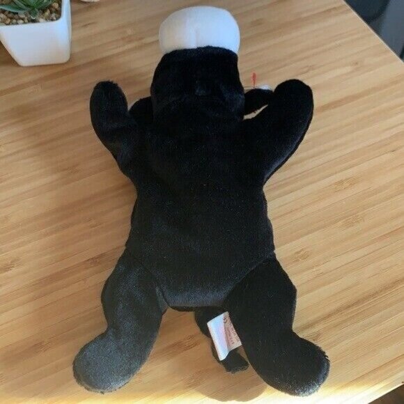 Beanie Baby “Daisy” the Cow, 1993 - Black & White, With Tag - Picture 5 of 9